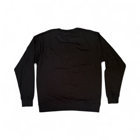 Festive Ugly Holiday Hockey Black Crewneck Pullover Sweater Unisex size 2XL - Picture 4 of 7